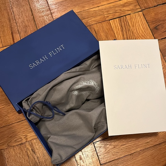 Brand NIB Sarah Flint Shellie in Cognac Suede size IT 42/US 11 - Picture 5 of 5